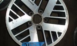 Machined wheel.
WE CAN RECONDITION ANY OF OUR WHEELS TO NEW CONDITION!!