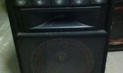 I have two Gem Sound TR150 600-watt 3-way Speaker Use in good working conditions for sale $100