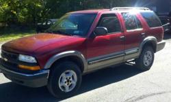 2000 Blazer LS 4x4
V6, automatic . 120k on engine. Inspected til May 2013.. Runs and drives good. Call or text 585-808-375zero This ad was posted with the eBay Classifieds mobile app.