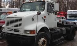 2000 International day cab tractor truck, Caterpillar C10 motor, 10 speed, 198k miles, single axle, air brakes, air suspension, runs great, needs tires, ready to be put on the road.
Please call (914) 755-2340 for more information.