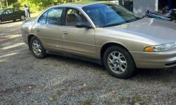 2000 Olds Intrigue..Runs and drives great. New brake pads rotors and bearings on front. New Muffler. Tires are very good..has abs light on(brakes work gret and abs light will not cause it to fail inspection). Power windows, locks, mirrors, cruise, cd,