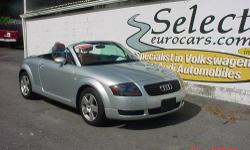Rare Convertible Audi with Special Basketball Pattern Seating at about 1/3 of the new cost! - Just serviced including new timing belt-SAVE!.Payment as low as 317.79 per month with approved credit-tax and reg down. Ask about our Service Contracts which