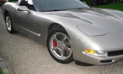 Car has always been serviced by Chevy in Freeport, heads up display, garage kept, and in very clean condition. Paint shines like the sun, interior has no rips or stains, rugs are not worn, Bose system, tires have nitro in them to help them last and are in