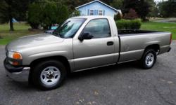 2001 GMC SIERRA SL, AUTOMATIC, V6 4.3 LITER,AM/FM STEREO, 82073 MILES, NEW TIRES, PRICE $5495.00, CALL ANGELO 845.649.5968