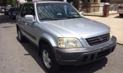 2001 Honda CRV 2.0L, 4 cylinder, All Wheel Drive, AWD, automatic transmission.
126K miles. Clean title.
Clean in and out. Needs nothing to fix.
In good mechanical shape. Runs and drives smooth.
Was maintained on time. Has maintenance records/books.
Almost
