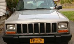 2001 Jeep Cherokee. Alternator and battery recently replaced. Driven daily, runs well. High mileage, but what jeep does not have high mileage... They're driven for FUN!!!! Call (315) 778-7131 for more info!!!