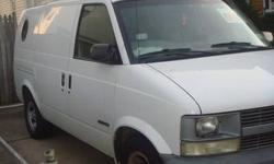 Condition: Used
Exterior color: White
Interior color: Gray
Transmission: Automatic
Fule type: GAS
Engine: 6
Drivetrain: RWD
Vehicle title: Clear
Body type: Extended Cargo Van
DESCRIPTION:
Im selling my 2002 White chevy astro cargo van. It is a very clean
