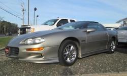This 2002 Chevrolet Camaro is a dream machine designed to dazzle you! This Camaro has 58020 miles. It's equipped with many conveniences at your fingertips including: power seatspower windowspower locksmp3 audio input and leather seats We always appreciate