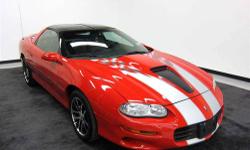 Limited edition SLP Camaro SS, 35th Anniversary. 1 Original owner. Factory window sticker and commemorative books. SLP intake and exhaust. 345hp. No paint work or accidents. 102k miles. Looks and drives like 20k miles.
2002 Chevrolet Camaro SS 35th