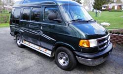 2002 Dodge B1500 Conversion Van - Automatic, Air, 4 Captian Chairs,Bench Seat in Back turns into a Bed,Special Lighting,DVD Player,AM/FM Stereo , Conversion Van Made by ELK Automative-Elkhart Ind Price $5500.00 Call Angelo 845-649-5968