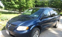 2002 Dodge Grand Caravan for sale, asking $2,500 OBO. As Is. 157,717 miles, routine maintenance every 3,000 miles. Seats 7, power locks and windows, heat/AC front and back, power hatch, etc. Inside clean and in great shape, some rust on the exterior.