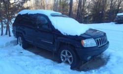 2002 Jeep Grand Cherokee clean title with brand new tires and new brakes and rotors, motor and transmission are good.
The bad: rear end is no good and various dents and dings and rust in the body look at pics.
1500 or best offer please leave your phone