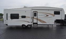 RV Type: Fifth Wheel
Year: 2002
Make: Newmar
Model: American star
Length: 36
Mileage: 5000
Fresh Water Capacity: 40
Number Slide Outs: 2 Slides
Sleeps How Many: 8
A/C Unit: 1
Awnings: 1
Price: $15,000
2002 Newmar American Star 5th Wheel, 36 feet, 2