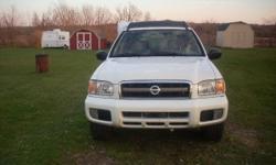 Real Nice Never Smoked in 2002 Nissan Pathfinder SE 4X4 with power windows , locks , seat , mirrors , A/C , Cruise , Bose stereo system with 6 disc changer. Looks Runs and drives like new, one owner just broke in with 109000 miles on it , compare to some