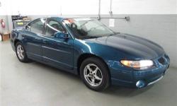 Words and pictures do not do this Grand Prix GT justice! It's like new!It's a must see!!! 3.8L V6 Series II, 4-Speed Automatic, Dark Tropic Teal Metallic, Graphite w/Cyclone Cloth Seat Trim, a very clean unit with a factory moonroof, BUY WITH