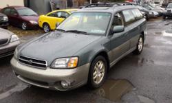 2002 Leagcy Outback 5Spd Loaded Sunroof Leather Alloys 123k Runs GReat
845*-541-8121