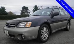 Outback 2.5, 4D Station Wagon, 2.5L 4-Cylinder SMPI SOHC, AWD, 100% SAFETY INSPECTED, COMPLETE ALIGNMENT, FULL TIRE ROTATION, HEATED SEATS, NEW AIR FILTER, NEW BATTERY, NEW ENGINE OIL FILTER, NEW FRONT REAR PAD AND ROTORS, NEW WIPER BLADES, ONE OWNER, and