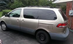This mini van is in great shape, seats 7 people, third row seats, cd player, am/fm radio, electric windows, alarm, tinted windows and rear heat/air control. Heat and Air Condition work great too!
This is a cash only transaction, please do not contact me