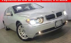 CERTIFIED CLEAN CARFAX VEHICLE!!! BMW 745LI!!! Genuine leather seats - Navigation - Sunroof - Dual zone climate controls - Power seats - Heated seats - Alloy wheels - Non-smoker vehicle - Immaculate condition!!! Save yourself Time and Money- Wondering if