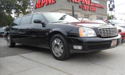 BEAUTIFUL FEDERAL COACH SIX DOOR LIMOUSINE WITH ONLY 54K MILES!! NEW CADILLAC TRADE, LOCAL L.I. CAR, AND EXCELLENT SHAPE IN AND OUT!! ANOTHER FINE EXAMPLE OFFERED BY ALPINE MOTORS VOTED BEST OF L.I. 6 YEARS IN A ROW AND 2012 NYIADA QUALITY DEALER OF THE