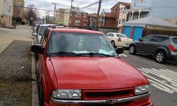 Condition: Used
Exterior color: Red
Interior color: Black
Transmission: Automatic
Fule type: Gasoline
Engine: 6
Drivetrain: 4WD
Vehicle title: Clear
DESCRIPTION:
SELLING MY 2003 CHEVY BLAZER IT RUNS REAL GOOD. HAS OVER 168K MILES, SOME SCRATCHES ON THE