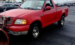 2003 Ford F150 XL,pick up,4*4, 6 cylinders,192K miles,Gas,very clean and well maintained and drive great with Snow Plow,Regular cab,manual transmission,4wd,nice red color.
Snow plow works great!
Serious buyers only call 845-545-4969