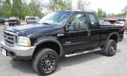 Up for your consideration this just in 3 Owner Carfax certified and very well kept super clean 03 F350 FX4 High Rider extended cab four door pickup... Has fords mighty 6.0 Power stroke diesel engine with super tight 4 speed automatic transmission...-Ã¡