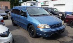 2003 Ford Winstar minivan.
Light blue exterior, gray interior.
Low miles.
All four tires less than 7 months old.
All maintenance done, recently serviced.
Front brake pads & rotors replaced.
Rear drums & brake shoes adjusted & serviced.
No oil leaks. Car