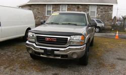 PICK-UP,4X4,EXT.CAB,6.5 FT.BOX,GRAY/TAN CLOTH INTERIOR,
PS/PB, AM/FM,FACTORY CD, AIR, POWER MIRRORS, 6.0,V-8,
ALL NEW BRAKES,NEW BATTERY,LIKE NEW,N.Y.S. INSPECTED,
PUSH-BUTTON 4 WD,WITH AWD OPTION, TOW PKG. WITH TRAILER BRAKE.PWR.WINDOWS,PWR DOOR