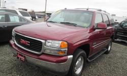You'll feel like a new person once you get behind the wheel of this 2003 GMC Yukon. This GMC Yukon has been driven with care for 98353 miles. For your safety convenience and comfort this 2003 GMC Yukon is equipped with: 4WDroof rackside stepsheated
