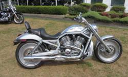 LOOKS GOOD--RUNS GREAT
SISSY BAR WITH A LUGGAGE RACK,CUSTOM MIRRORS, AND A SET OF NEW TIRES.
YOU ARE READY TO ROLL!!
Condition: Pre-Owned
Selling Price: $7,495.00
Stock Number: U549
Year: 2003
Make: HARLEY DAVIDSON
Model: VRSCA
VIN: K832720
Color: