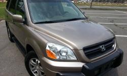 2003 HONDA PILOT EXL SUPER CLEAN NEW TIRES DRIVES NEW LOOKS NEW IMMACULATE!!!FINANCING IS AVAILABLE CALL OR TEXT:914-458-2271There are no electrical problems with this vehicle. Vehicle is defect free. There are no noticeable dings on the exterior of this