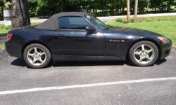 Looking to sell my 2003 Honda S2000 AP1
This car is a roadster and is RWD - 6 speed.
* 111,500 miles.
* Every 4k miles an oil change is given.
* Back tires are 6 months old - tread is good on front tires.
* Roof has NO tears or holes - car does not leak