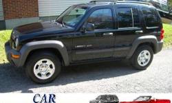 POWER MOON ROOF!!! ROOF RACK!!!TOW PKG!!! ALL NEW TIRES!!! HERE'S A SHARP 2003 JEEP LIBERTY SPORT 4X4 POWERED BY THE FUEL EFFICENT 3.7 Liter V-6. THE AUDIO SYSTEM INCLUDES AN IN DASH 6 DISC CD CHANGER. OTHER OPTIONS INCLUDE POWER WINDOWS, POWER LOCKS,