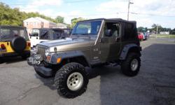 For sale is a 2003 Jeep Wrangler. This vehicle has 79155 miles on it and has an 5 Speed transmission. The condition of the vehicle is Used. The current list price of this vehicle is $14,495.00 but may change with or without notice. Please check with the