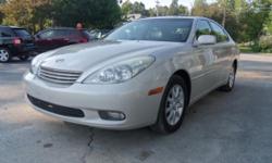 2003 LEXUS ES 300
140K MILES
RUNS AND DRIVES 100%
CLEAN AND SAFE!!!
We Can Get You Financed
Guaranteed Credit Approval
Low Rates for Qualified Buyers
We Accept All Trade Ins
Extended Warranties Available
Apply Online Now www.drivesweet.com
315-405-4455