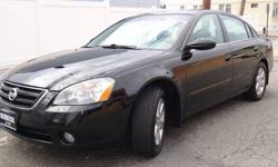 I have FOR SALE a one of a kind black 2003 NISSAN ALTIMA 2.5 S Hwy driven, No accident, from small town NJ (carfax in hand) garage kept extremely well maintained!!! In MINT Condition In and out!!!. Must see and drive to believe. . .
This model comes with