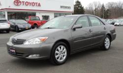 2003 CAMRY XLE-4CYL-AUTOMATIC-FWD. METALIC GREY. STONE CLOTH INTERIOR. ALLOY WHEELS, WOOD TRIM. NICE CONDITION IN AND OUT. CALL US TODAY TO SCHEDULE YOUR TEST DRIVE. 877-280-7018.
Our Location is: Interstate Toyota Scion - 411 Route 59, Monsey, NY, 10952