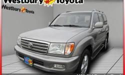 The muscle of this 2003 Toyota Land Cruiser's V8 power paired with impressive technology means there is no task it can't handle. Find your way without worry with the built-in navigation system, and enjoy the journey with upscale upgrades that include rear