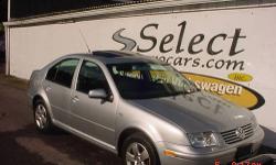 Leather interior in this hard to find Stick Shift Jetta.Payment as low as 169.38 per month with approved credit-tax and reg down. Ask about our Service Contracts which protect you up to 5 years-total 100k miles. 5SPD, Alarm, Rear Trunk Release,Cup