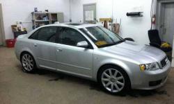 2004 Audi A4 Ultra Sport Turbo Luxury 2004 Audi A4 Ultrasport 1.8t quattro. Automatic trnsmission with tiptronic.This beautiful vehicle only has 73,500 miles. I am the second owner and the car has never been in an accident. Car originated in Pennsylvania