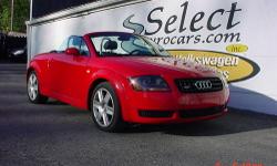 Red HOT 225hp Rated All Wheel Drive Audi Coupe.Payment as low as 324.57 per month with approved credit-tax and reg down. Ask about our Service Contracts which protect you up to 5 years-total 100k miles. 6SPD, Alarm, Rear Spoiler,Rear Trunk Release,Cup