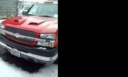 2004 CHEVY SILVERADO
OFFERS ACCEPTED
SELDOM DRIVEN IN THE WINTER
JUST SERVICED
DURAMAX DIESEL
TWO WHEEL DRIVE
POSI TRACTION
ALLISON TRANSMISSION
TOOL BOX
8' BOX
RED/GREY CLOTH
83,000 MILES
RUNS LIKE NEW
CLEAN CARFAX
AUTOMATIC
POWER WINDOWS
LOCKS
TILT
