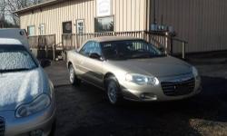 Really nice 2004 Chrysler Sebring Touring Convertible. 6cyl, auto, power roof. Very nice looking car, suprise her for Christmas. Give Brian a call at Verdis Used Car Factory, we have a great selection of pre-owned vehicles. 845-471-CARS or cell