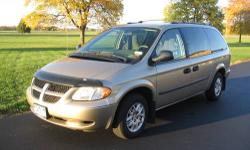 2004 Dodge Grand Caravan, 3.3L V6. SE model.
Auto doors, windows, mirrors. Rear AC and heat. Runs very good. In great condition. 7 passenger.
Keyless entry with remote start. power doors, power windows, AM/FM/CD. Rear heat and air. Factory roof racks.