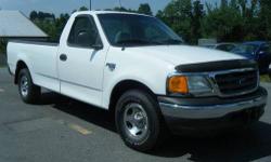 2004 Ford F150
86K Miles / Automatic / 4.2L 6cyl
$6999!!
NADA Value = $9,250!!!
Features Include:
-Am/Fm/Cassette player -Great on gas!
-Just serviced - Cloth Interior
-Clean Car Fax/No accidents -Only 2 owners
-New brakes, rotors, & caliper -Ice Cold Air