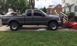 Selling my 2004 f250 with an 8' boss plow truck is a work truck has dings dents etc everything works as it should truck has high mileage I bought it out of Pennsylvania was told it had a newer engine I have no paperwork to show it was changed , it runs