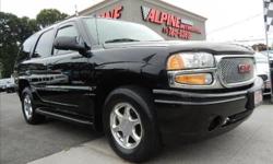 ONE OWNER IN THE WRAPPER LOADED TO THE HILL DENALI WITH YES ONLY 34K ORIGINAL MILES!! LOWEST MILEAGE '04 DENALI FOR SALE IN THE COUNTRY TODAY!! BLACK FINISHED WITH TWO TONE GRAY LEATHER FEATURING FACTORY NAVIGATION, BOSE SOUND, REAR DVD ENTERTAINMENT,