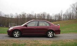 Condition: Used
Exterior color: MAROON
Interior color: Tan
Transmission: Automatic
Fule type: Gasoline
Engine: 4
Drivetrain: FWD
Vehicle title: Clear
DESCRIPTION:
2004 HONDA CIVIC EX SEDAN. EXCEPTIONAL CONDITION-GARAGED MANY OPTIONS-CRUISE CONTROL, TILT