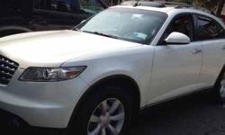 2004 Infiniti FX35 This crossover SUV has 90,100 miles and is in good condition 3.5 liter V6 DOHC 24 valves 5 speed automatic transmission EPA mileage consumption estimated at 15 City and 22 Hwy with a maximum gas tank capacity of 23.8 gallons 280